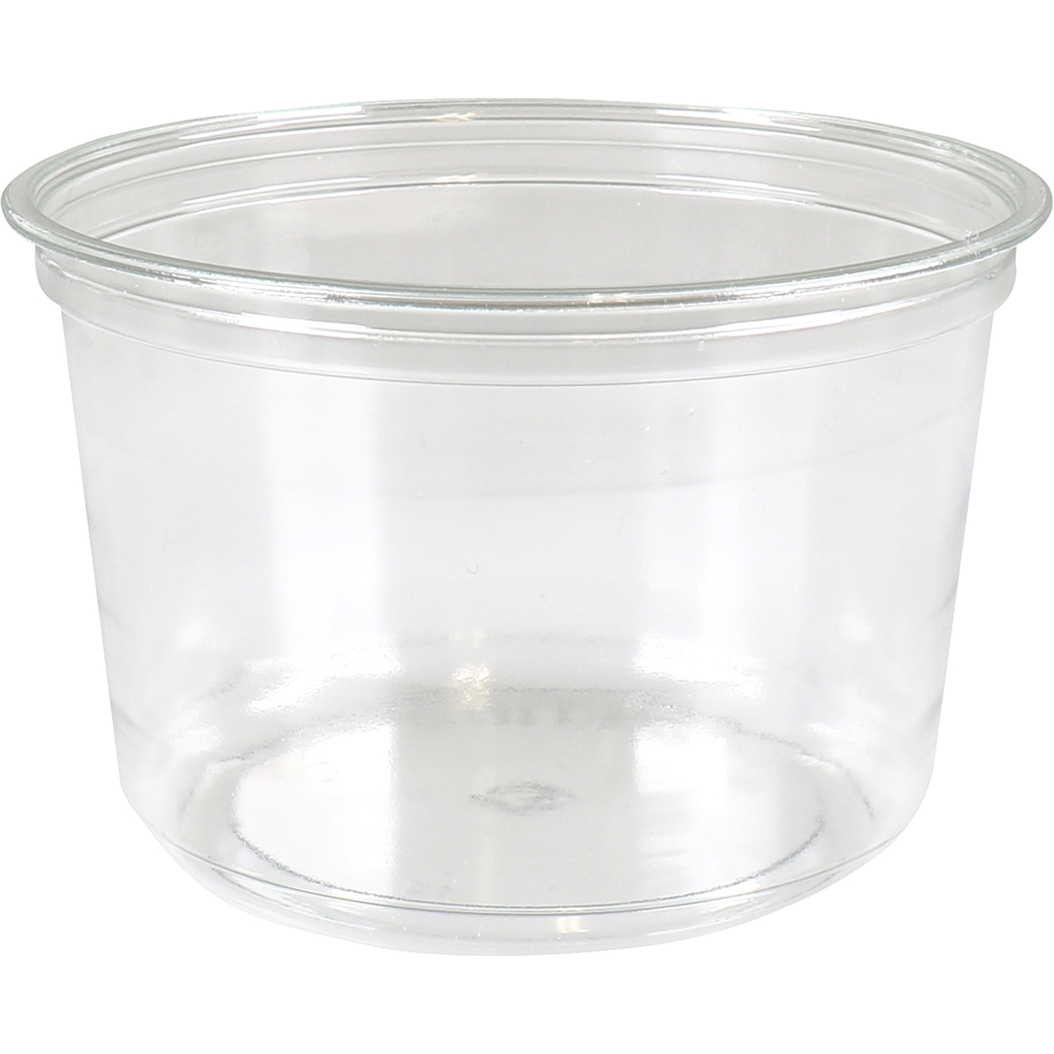 Cup, gerecycled PET, 550ml, Ø 117mm, 75.7mm, transparant 1