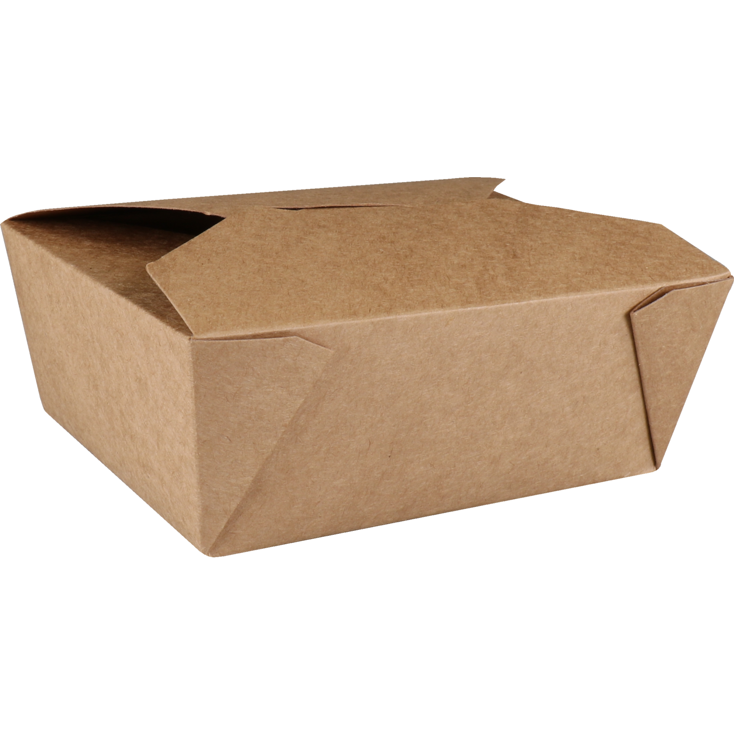 Depa® Bak, Karton + PP, maaltijdbox, 171x140x65mm, bruin 1