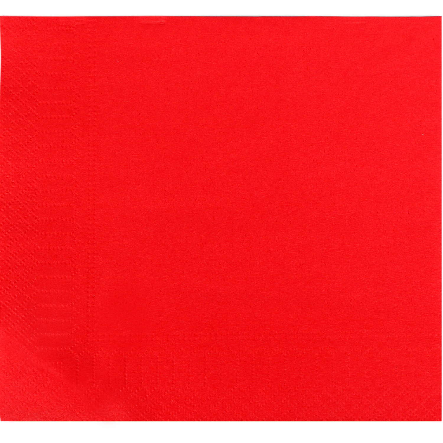 Servet, papier, 2-laags, 33x33cm, rood 1