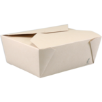 Depa® Bak, Karton + PP, maaltijdbox, 152x120x65mm, crème