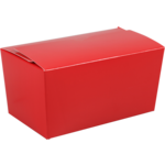 Ballotin, karton + PP + PET, 500gr, 70x132x76mm, rood